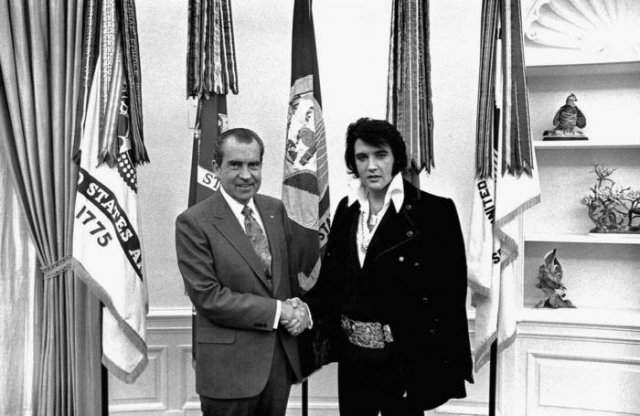 Элвис в гостях у Никсона, 1970 год, США