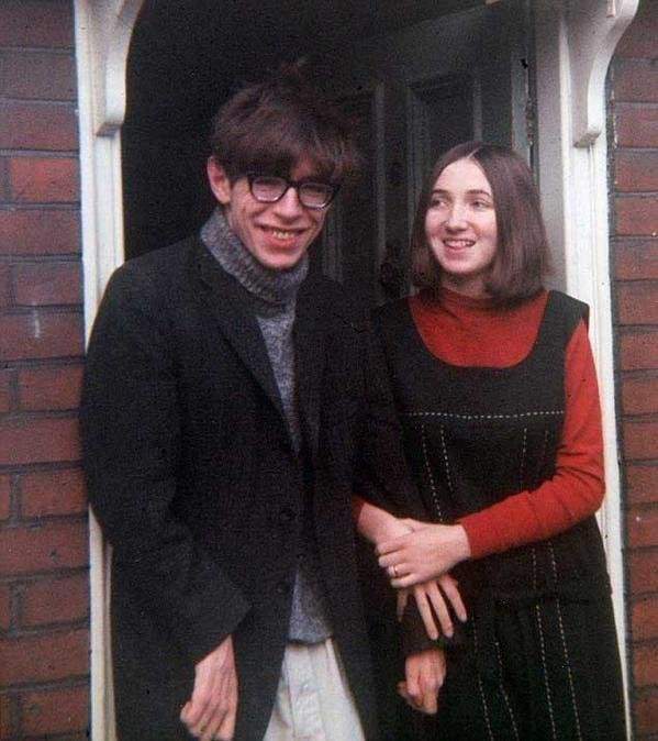 Стивен Хокинг и его жена Джейн Уайлд, 1965 год.
