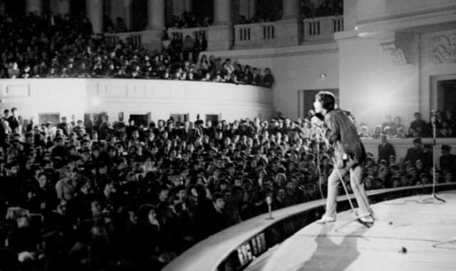 The Rolling Stones выступают в Зале конгрессов Дворца культуры и науки, 1967 год, Польша