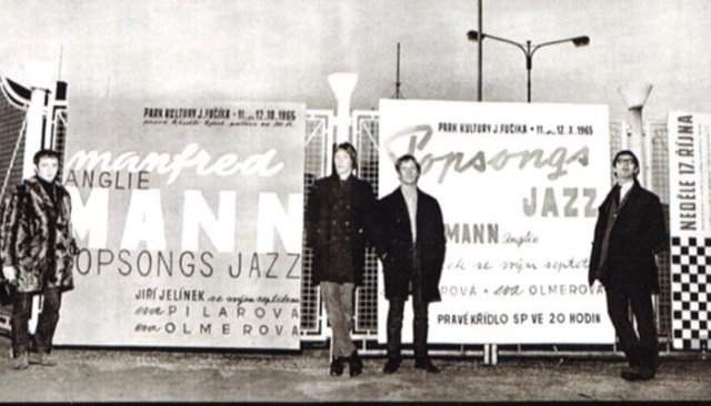 Группа Манфреда Манна в Праге, 1965 год, Чехословакия