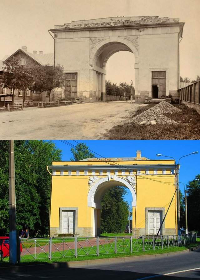 Ораниенбаум (Ломоносов)Городские ворота1892 г. - 2020 г.