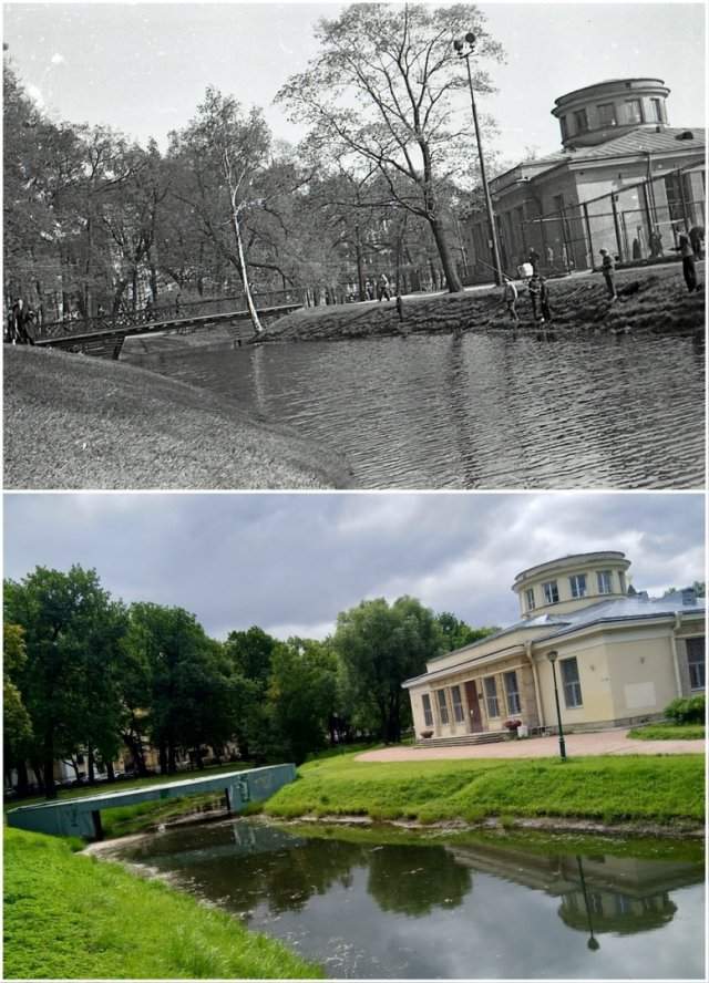 Таврический Сад1967 и 2020 год.