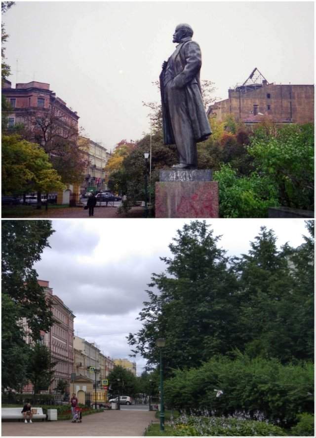 Таврический Сад1999 и 2020 год.