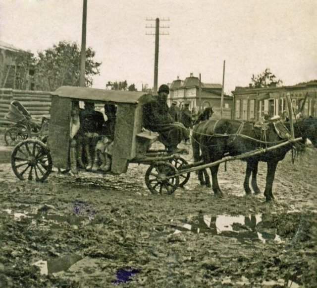 Суровая челябинская маршрутка, 1913 год, Челябинск.