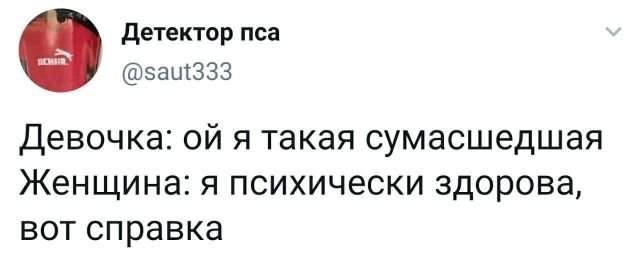 твит про справку