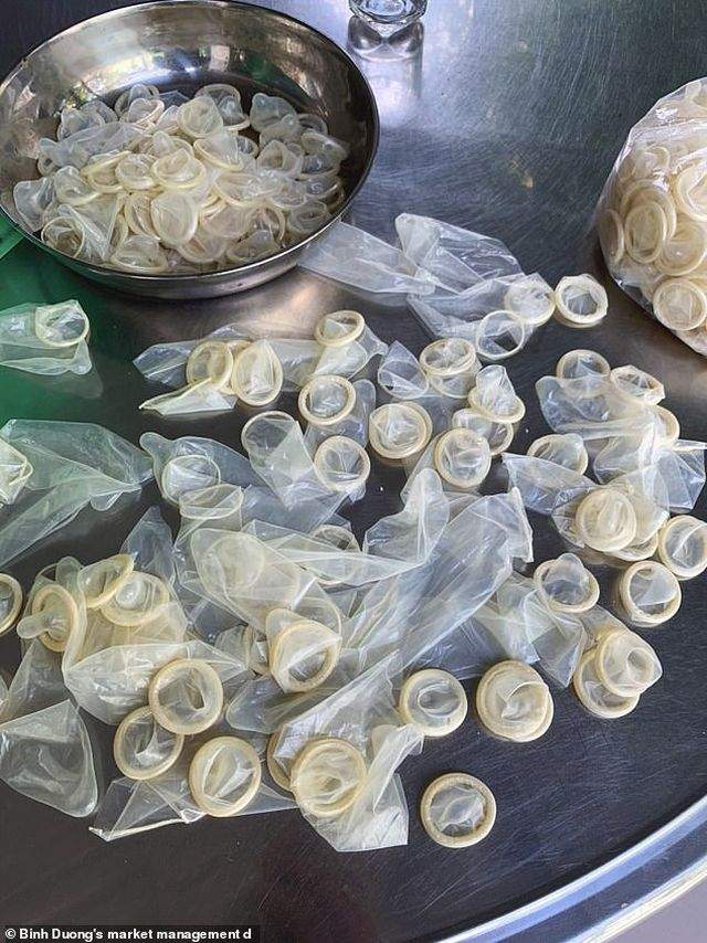 Переработка использованных презервативов