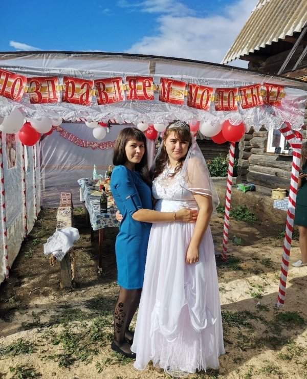 свадьба в деревне