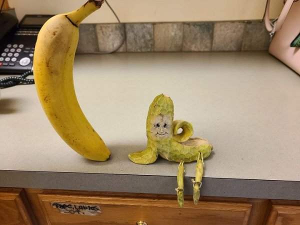 Кокетливый банан