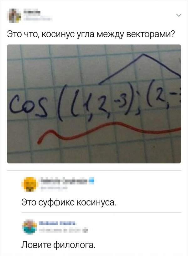 косинус угла