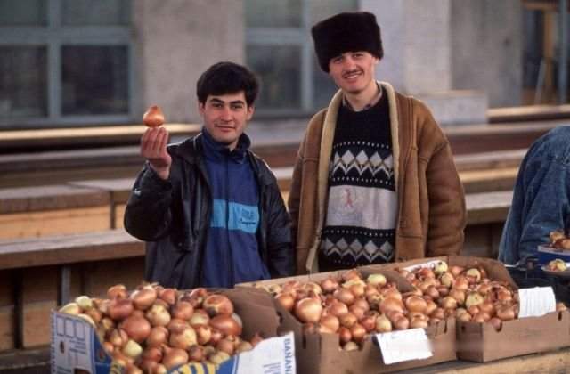 Рынок в Иркутске, начало 90-х