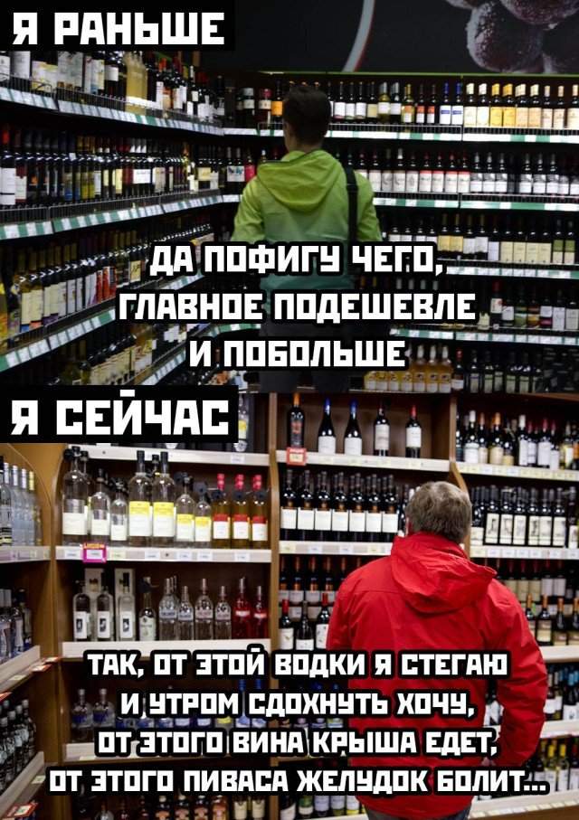 Выбор алкоголя