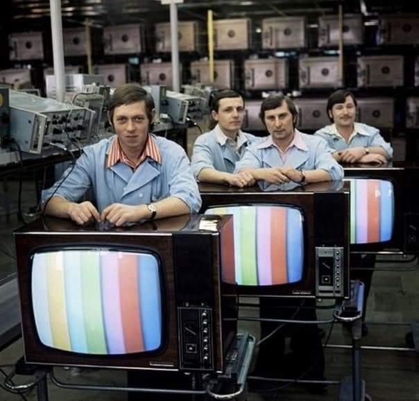 Завод цветных телевизоров, 1970–е годы, СССР