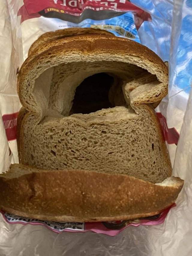 Хлеб с дыркой