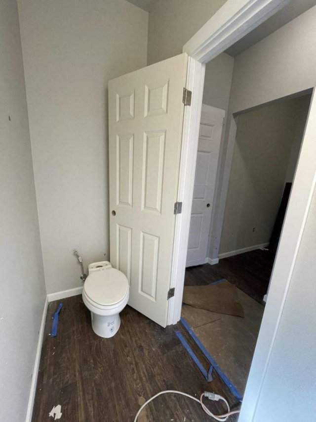 Неудача с дверью в туалет