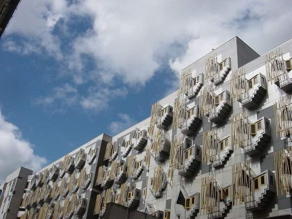 MSP building, Эдинбург, Шотландия