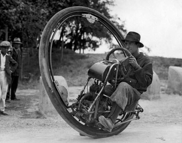 Одноколесный мотоцикл, 1925
