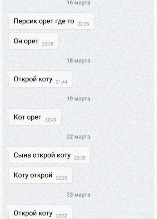 Смешные переписки