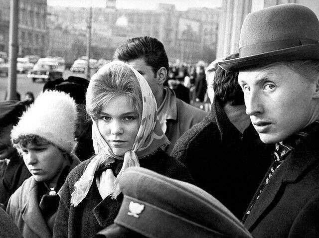 Разные лица в Москве, 1962