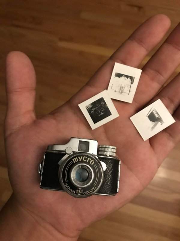 Этому миниатюрному фотоаппарату уже более 70 лет