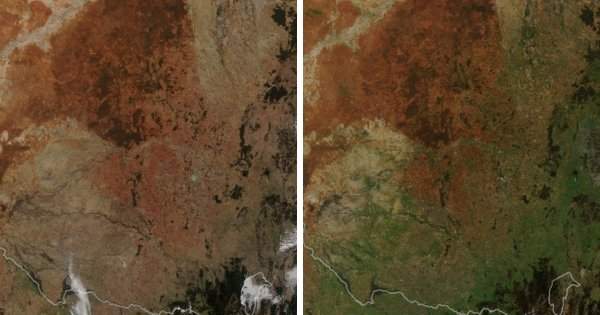 Фотографии со спутников от НАСА