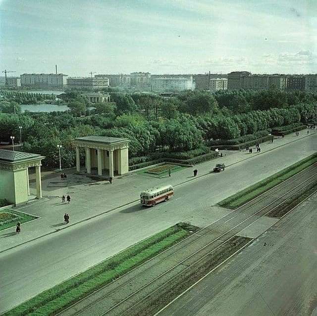 Московский проспект. Парк Победы. Санкт-Петербург, 1958 г.