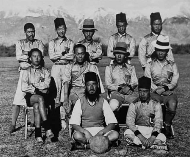 Тибeтская сборнaя по футболу, 1936 год