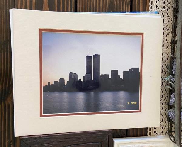 У моих родителей есть фотография башен-близнецов за два дня до 11 сентября