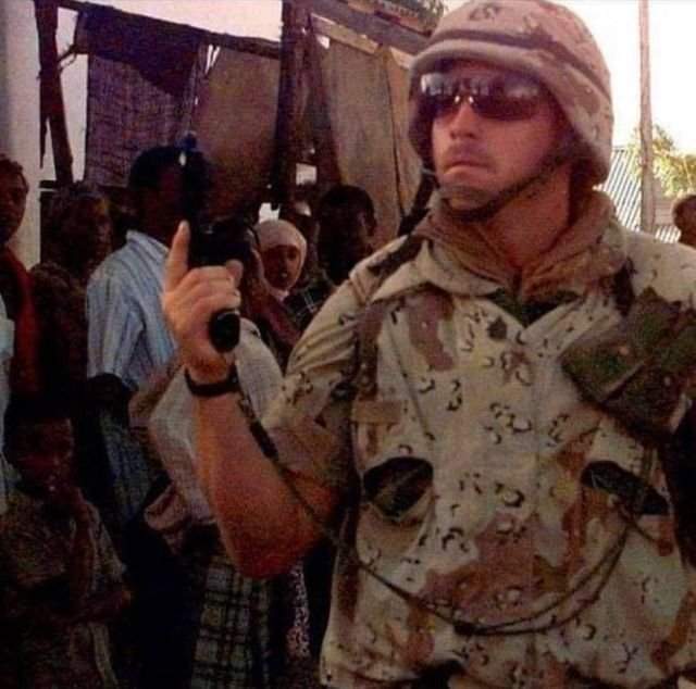 Американский солдат в Могадишо. Сомали, 1993 год.