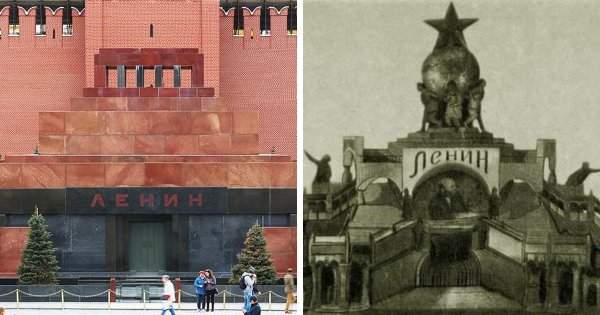 Вход в мавзолей Ленина