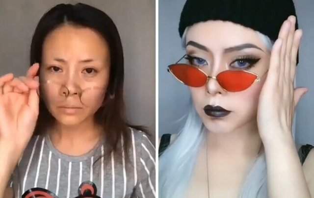 Чудеса макияжа: как азиатки &quot;обманывают&quot; окружающих с помощью косметики