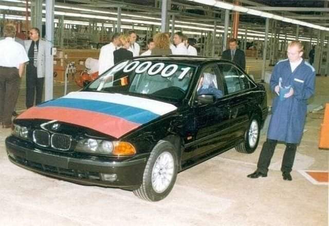Первая BMW российской сборки. Завод «Автотор», Калининград, 1999