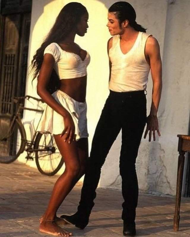 Наоми Кэмпбелл и Майкл Джексон, 1992 год