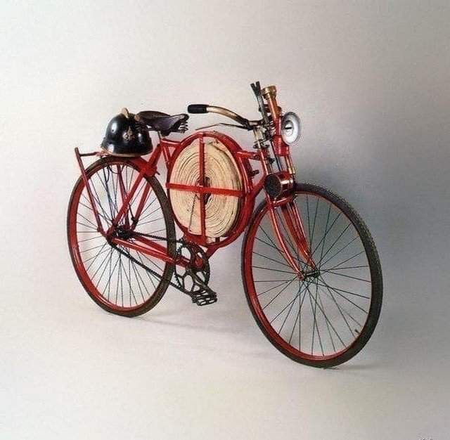 Пожарный велосипед, 1905 год
