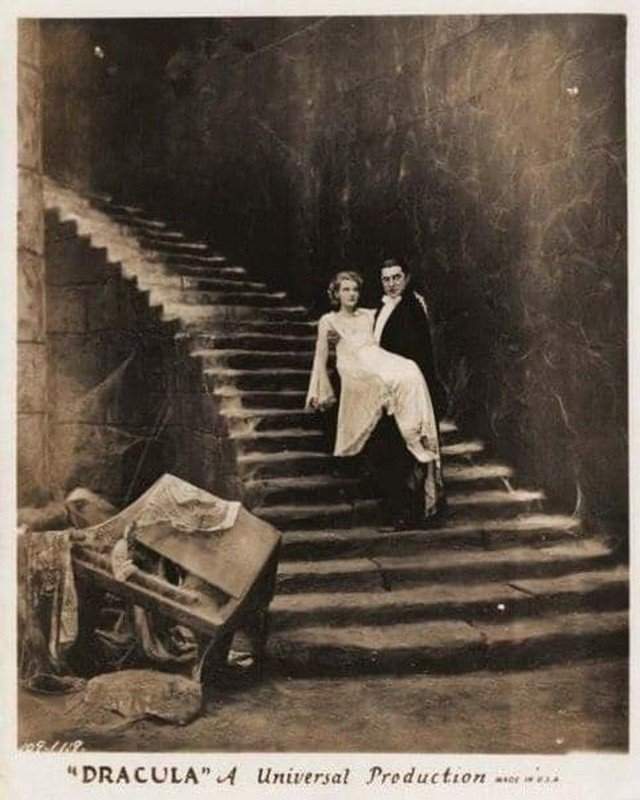 Съемки фильма &quot;Граф Дракула&quot;, 1931 год