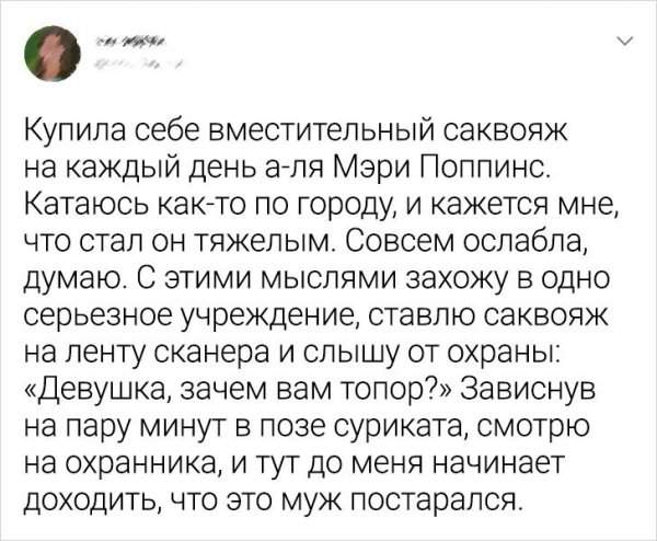 твит про саквояж