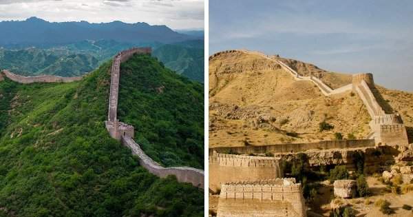 Великая Китайская стена и Крепость Раникот (Пакистан)
