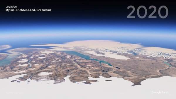Земля Милиуса-Эрихсена, Гренландия в 2020