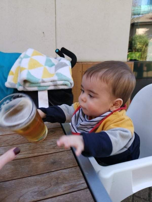 Малыш против алкоголя