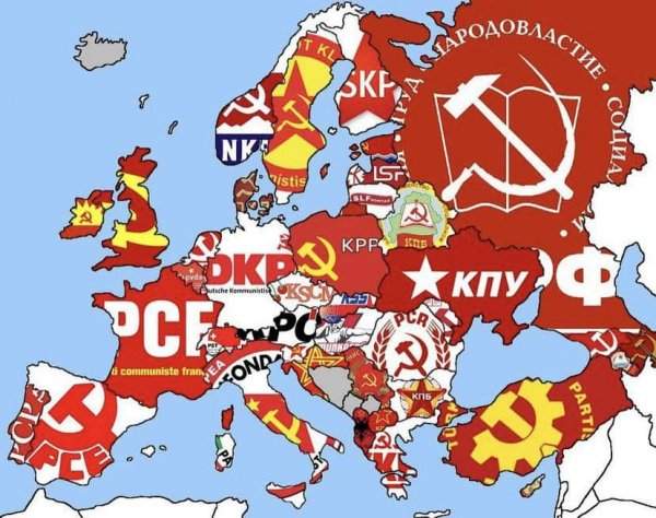 Коммунистические партии стран Европы