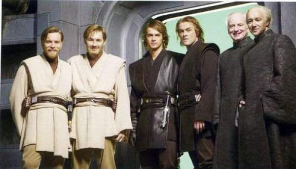 Актёры из «Звёздных войн» рядом с их дублёрами