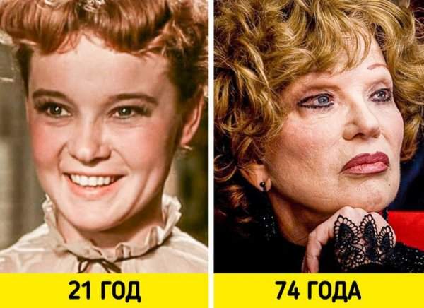 Людмила Гурченко — «Карнавальная ночь» (1956) и «Пестрые сумерки» (2009)