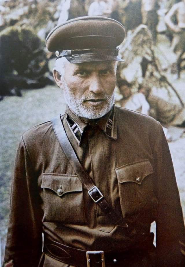 Портрет командира-артиллериста РККА в немецком плену. 16 июля 1941 года.
