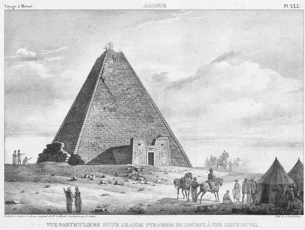 2000-летняя пирамида N6 в Судане