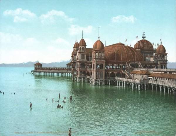 Курорт «The Saltair Pavilion» 1900-1925 гг.