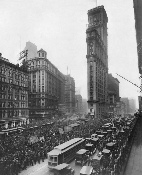 Таймс-сквер (1919 г.) До всех ремонтов и появления рекламных щитов