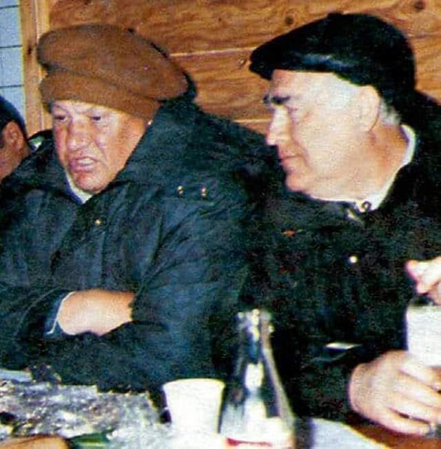 Борис Ельцин и Виктор Черномырдин, середина 90-х.
