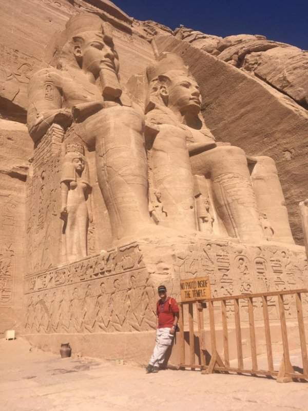 Монумент Абу-Симбел в Египте