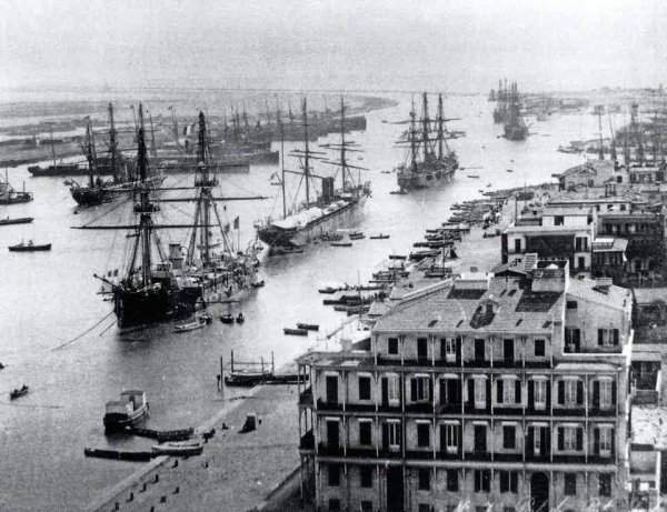 Судоходство по Суэцкому каналу, 1880-е годы