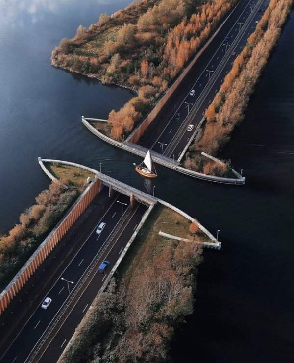 Акведук Велювемер, Нидерланды
