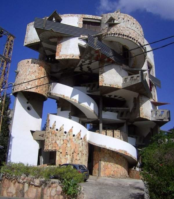 Спиральный дом в Рамат Гане из-за сложного дизайна строили целых пять лет